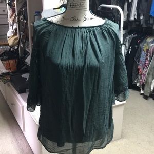 Silk blouse 3/4 sleeve